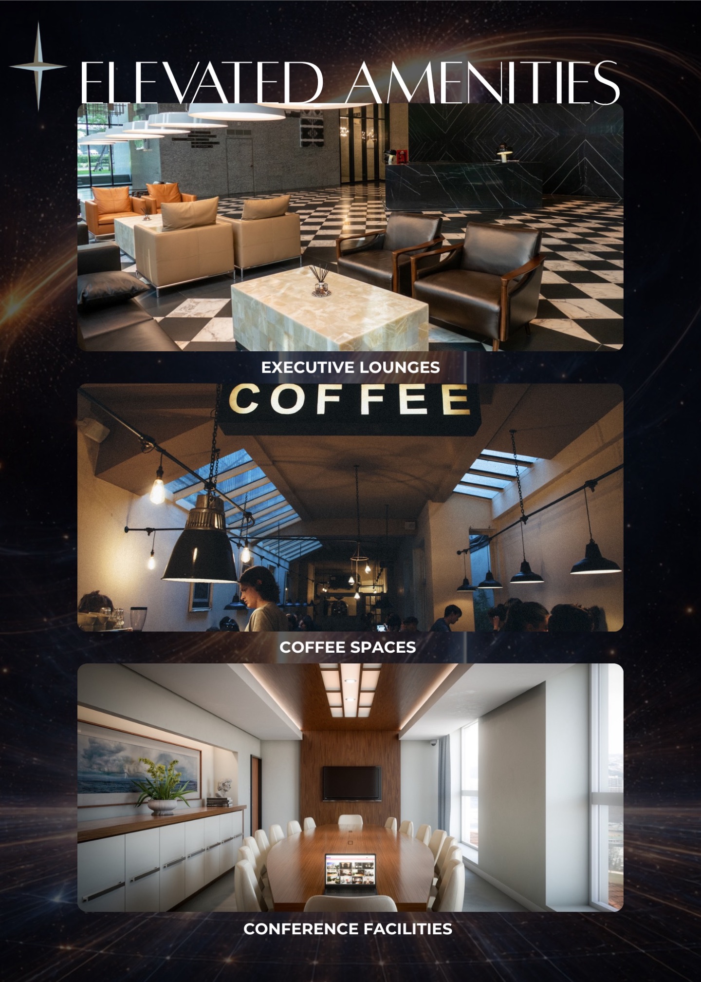 Elevated amenities