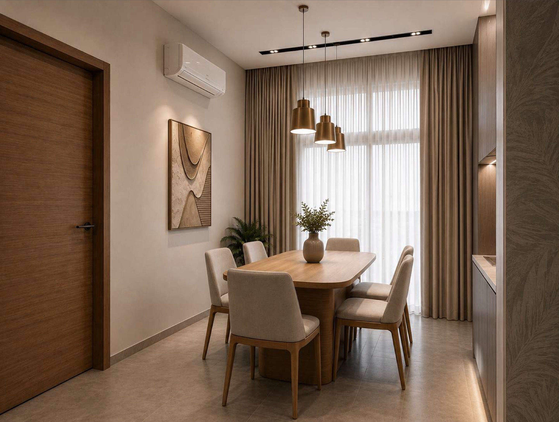 Dining room render